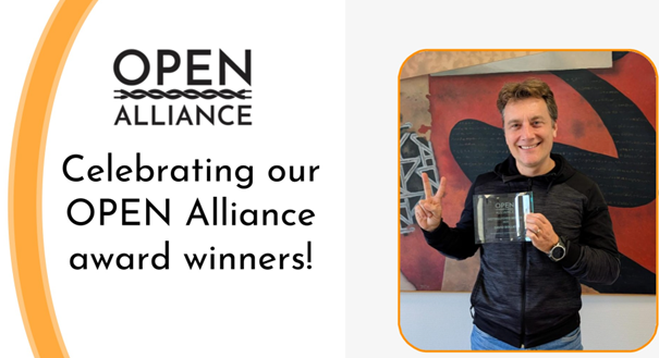 OPEN Alliance Award Winner!